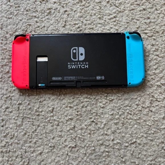 Nintendo Switch with Case and Charger